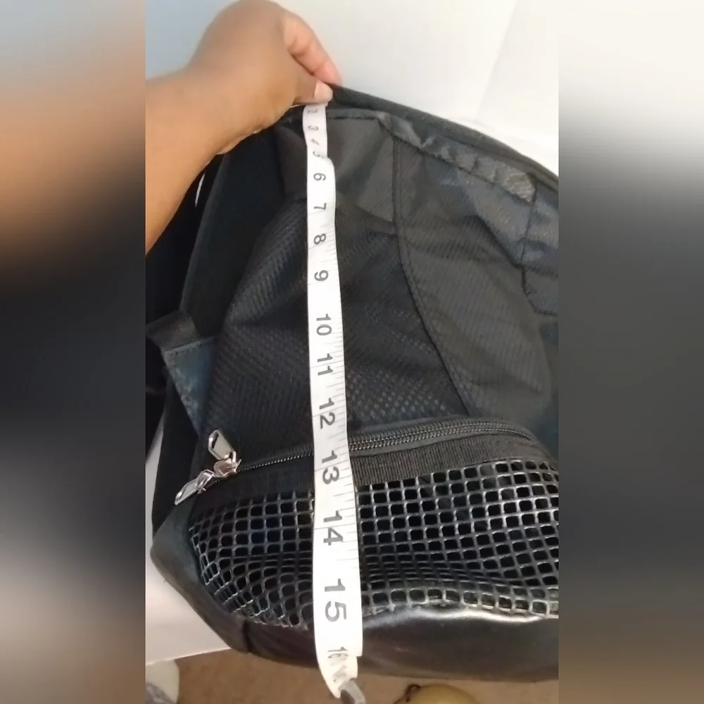 Black Sports Basketball Backpack